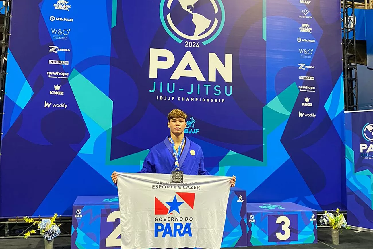 Pan JiuJitsu 2024 Atletas paraenses conquistam medalhas no